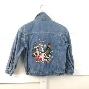 Looney Tunes Warner Bros Studio Store Jean Jacket
